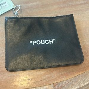 Off white "pouch"